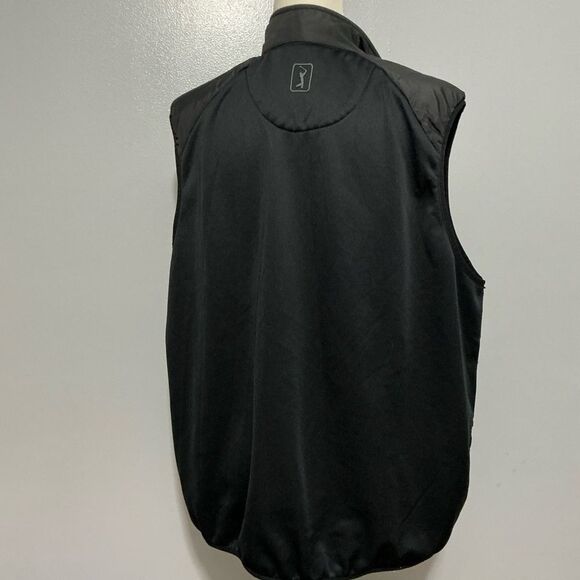 PGA Tour Unisex Vest  Black Full Zip size L - Picture 5 of 10